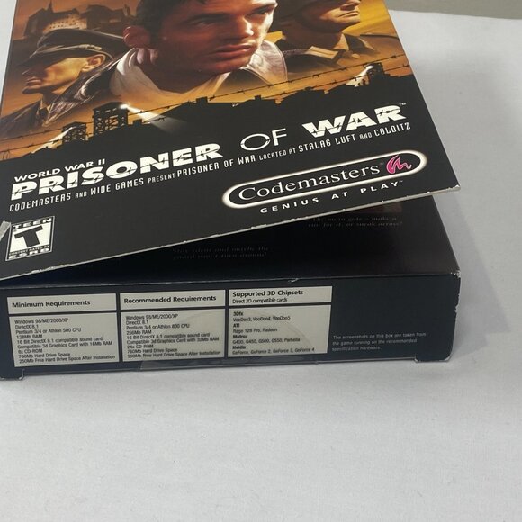 PC Computer Game Prisoner of War Win 98 - XP - Picture 7 of 10